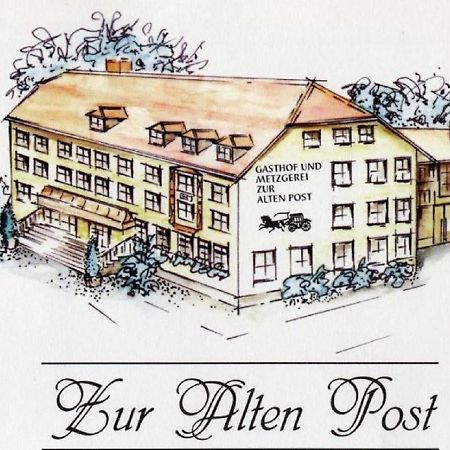 Gasthof Alte Post Bischofsmais Bagian luar foto